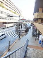 背面通りの景観