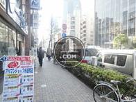 綺麗に舗装された歩道