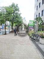 街路樹のある歩道