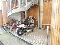 専用の駐輪エリア
