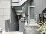 外階段です