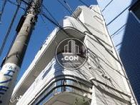丸いフォルムのバルコニー