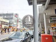 駅前からの様子
