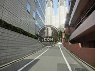 突き当りは十二社通りです