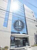 ガラス面と施した玄関上