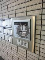 インターホンです。ドアの解錠もこちらから行います