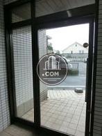 見透しの良いガラス扉