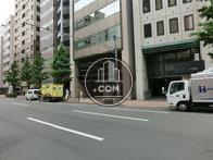 前面の道路です