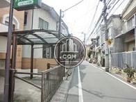 住宅街が展開されています
