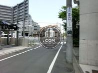 背面側の通り