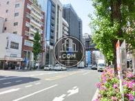 交通量の多い前面道路