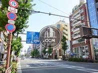 街路樹の多い通り