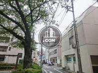 向かいには公園がございます