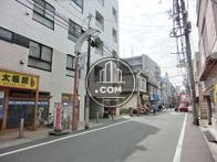 交通量の多くないエリア