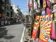 結構、長い距離のある商店街です
