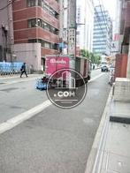 綺麗に整備された歩道