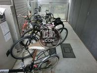 自転車置き場です。