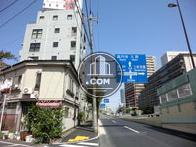 交通量の多い前面道路