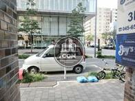 玄関内からの様子