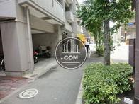 木々の立ち並ぶ通り