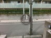 前面道路です。