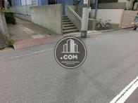 前面道路です。
