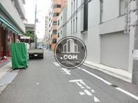車通りの少ないエリア