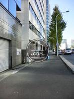 幅の広い歩道です