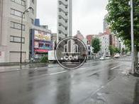 広く見通しの良い道路です