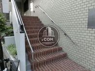 外階段です