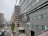 歩道橋の上から撮影