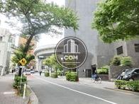 側道奥からの景観