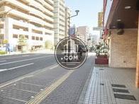 幅広な歩道
