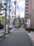 歩道は十分な広さです