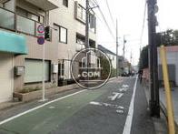 見透しの良い側面道路
