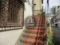 レンガ調の階段