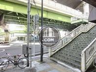 西池袋への高架橋方向