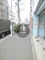 パーキングメーターのある通り