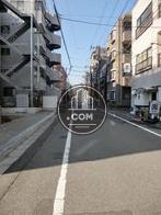 真っ直ぐな面前道路