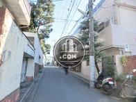 緩やかな傾斜面沿い