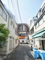 側道奥からのアングル