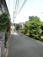 緑の多い通り