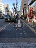 幅広い歩道