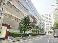 道幅の広い背面通り