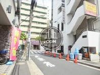 側道奥からの景観