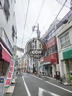 店舗が軒を連ねる地域