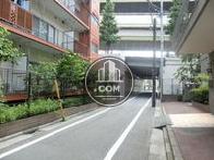 先に首都高速が見えます
