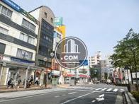駅前ロータリーからの景観