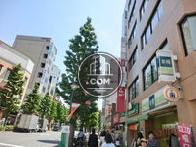 駅の方面を見た様子