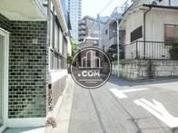 住宅エリアの望めます